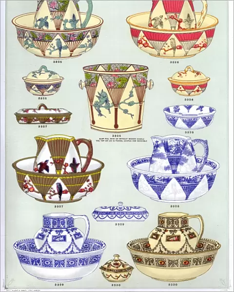 Toilet Services, Real Wedgwood Ware, Plate 50