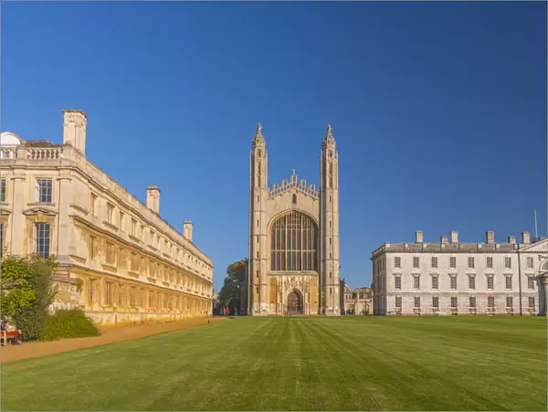UK, England, Cambridgeshire, Cambridge, The Backs, Kings College, King s