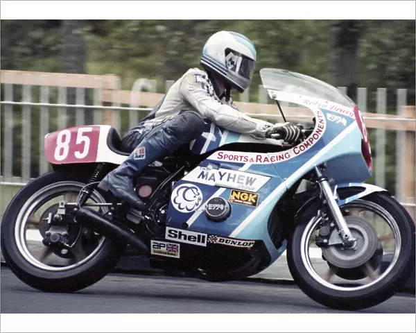 Robin Drury (Moriwaki Kawasaki) 1980 Formula One TT