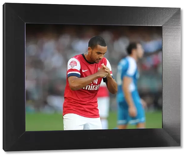 Theo Walcott's Traditional Chinese Goal Celebration: Arsenal's First in Kitchee FC Friendly, 2012