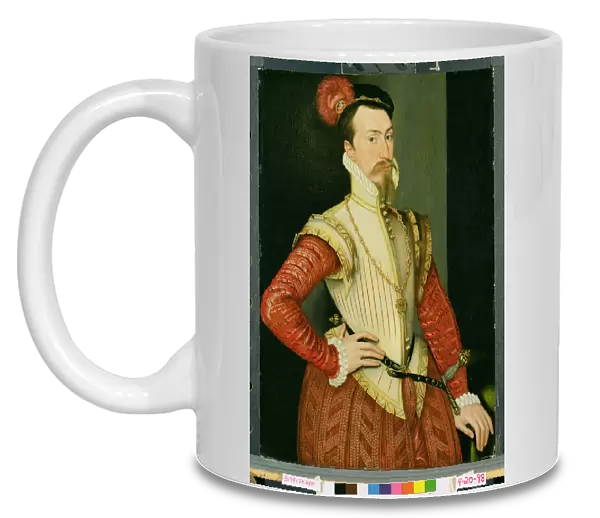 Robert Dudley (1532-88) 1st Earl of Leicester, c. 1560s (oil on panel)