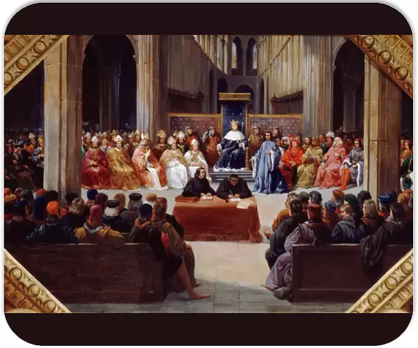 The assembly of the Estates-General, April 10, 1302 (oil on canvas)