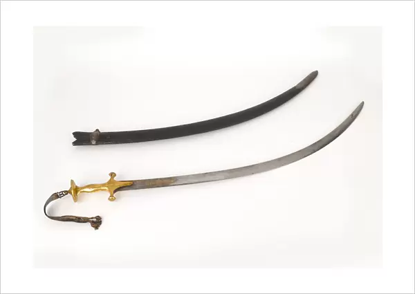 Tulwar sword belonging to Prince Mirza Mughal, 1857 circa (metal)