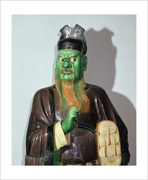 Chinese statuette of a judge of Hell