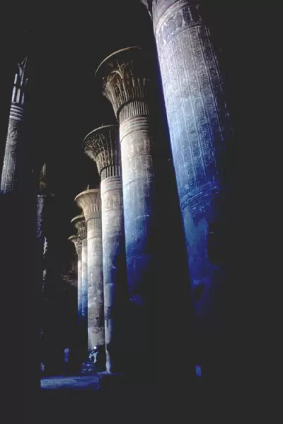 Columns of the Hypostyle Hall, Temple of Khnum, Ptolemaic & Roman Periods
