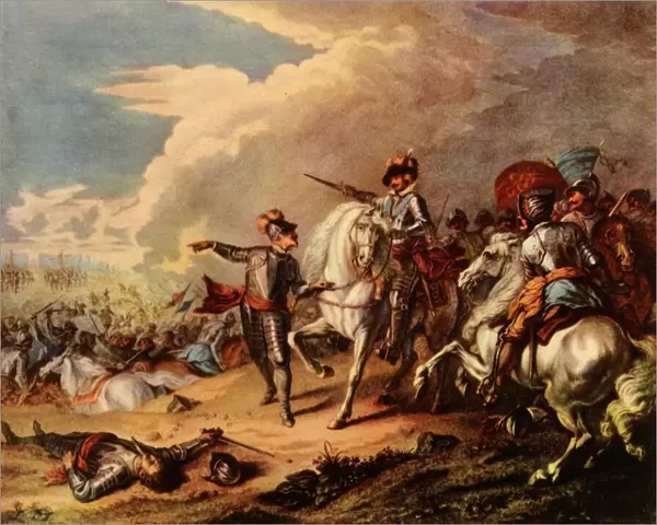 The Battle of Naseby, 1645, 1727, (1944). Creator: Dupuis