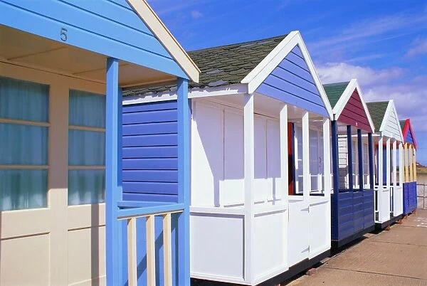Beach huts, Southwold, Suffolk, England