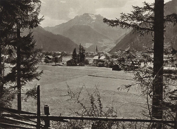Mayrhofen (b  /  w photo)