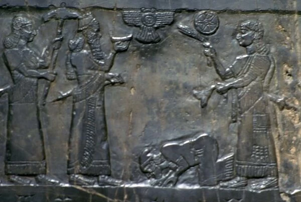 The Black Obelisk of Shalmaneser III, Neo-Assyrian, c858-c824 BC