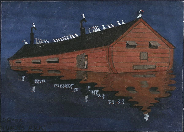Noahs Ark. Found in the collection of Nationalmuseum Stockholm