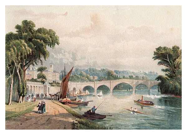 Richmond Bridge, 1880