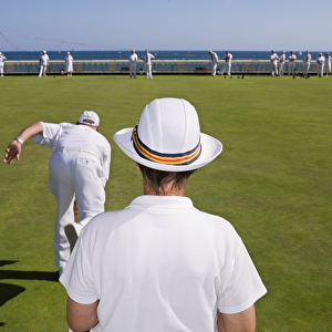 Sports venues Rights Managed Collection: Lawn bowls and bowling greens