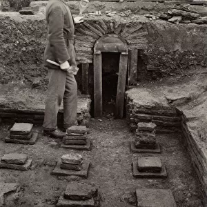 Archaeology Photographic Print Collection: Diggers and Excavations