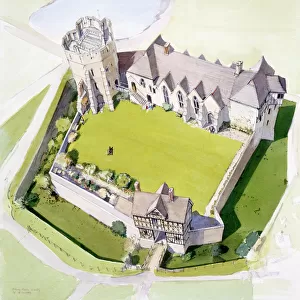 Midland Castles Rights Managed Collection: Stokesay Castle