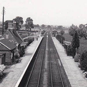 Wiltshire Stations Rights Managed Collection: Bedwyn Station