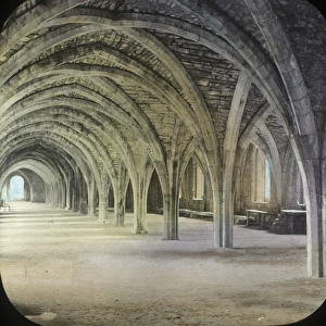 Fountains Abbey - The Crypt - Ripon, North Yorkshire