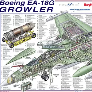 Popular Themes Collection: Boeing Cutaway
