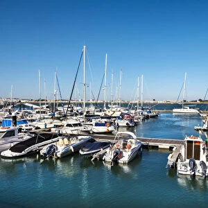 Marina at Guadiana River, Vila Real de Santo Antonio, Algarve, Portugal