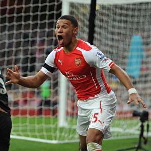 Alex Oxlade-Chamberlain: In Action for Arsenal Against Burnley (2014/15)