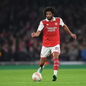 Arsenal's Mohamed Elneny in Action: Arsenal vs FC Zurich, UEFA Europa League 2022-23