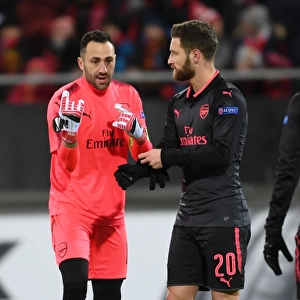 Arsenal's Ospina and Mustafi Prepare for Ostersunds Clash in Europa League