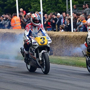 Goodwood Festival of Speed June 2022 Rights Managed Collection: Two-Wheel Grand Prix Heroes