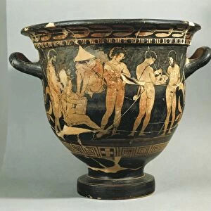 Red-figure pottery, krater of the Argonauts, Etruscan civilization