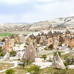 Fairy Chimneys in Pasabag, Goreme, Cappadocia, Turkey