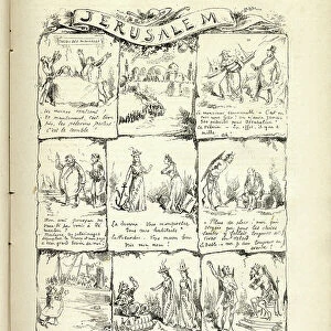 Jerusalem, Anonymous, The Pilgrim, 4/3/1882 (print)