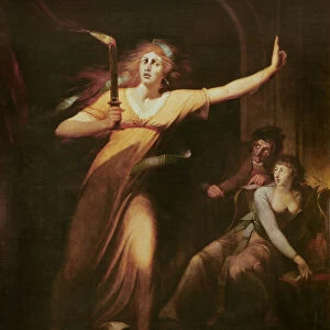 Lady Macbeth Sleepwalking, 1783 (oil on canvas)
