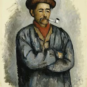 Man with a pipe; L Homme a La Pipe, c. 1890-92 (oil on canvas)