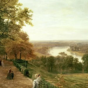 Richmond Hill, London, 1875 (oil on canvas)