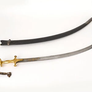 Tulwar sword belonging to Prince Mirza Mughal, 1857 circa (metal)