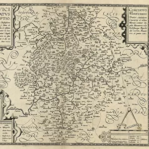 Christopher Saxton's County Maps, 16th cent