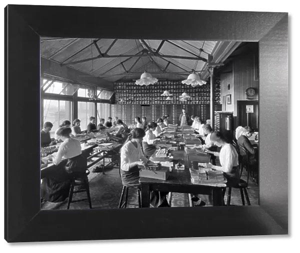 Comptometer Room, Stratford Cooperative Society 1914 BL22762