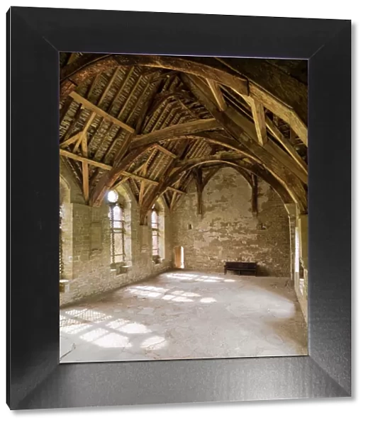 The Hall at Stokesay Castle N080934