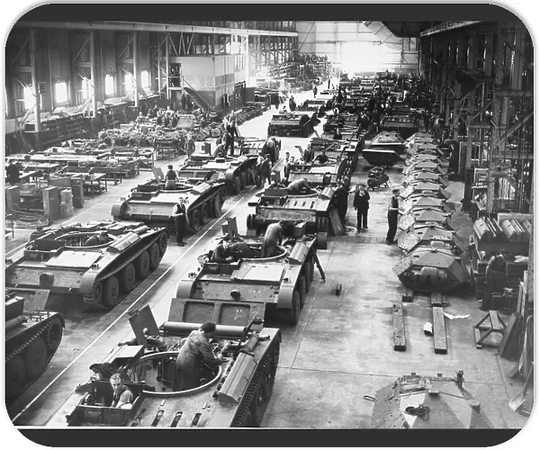 Tank production, World War Two
