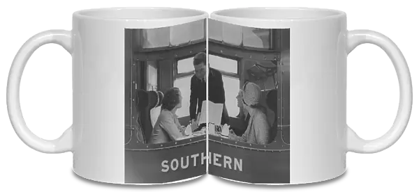 Diners on the Southern Railway