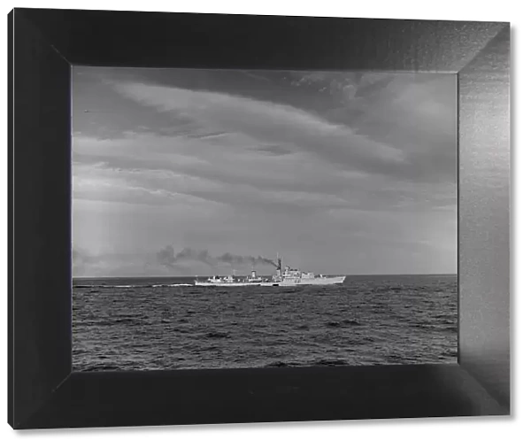 HMS Vigo. Battle Class destroyer HMS Vigo