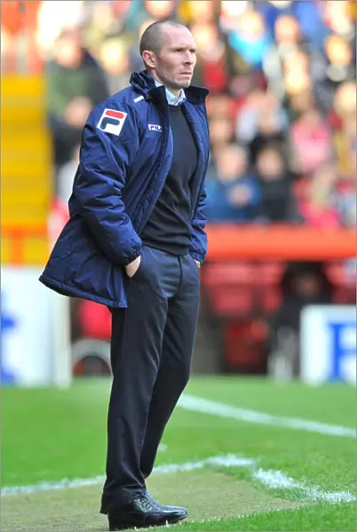 Michael Appleton Leads Blackpool Against Bristol City in Championship Clash, November 2012