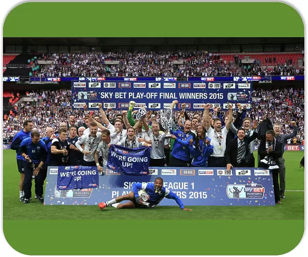 PNE Lift The Sky Bet League One Play Off Trophy 24  /  05  /  2015