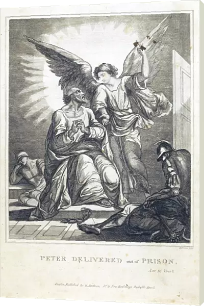 The Liberation of St. Peter from prison by an angel