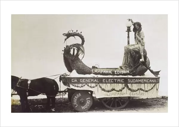 Uruguay - Float for the Edison Electric Company
