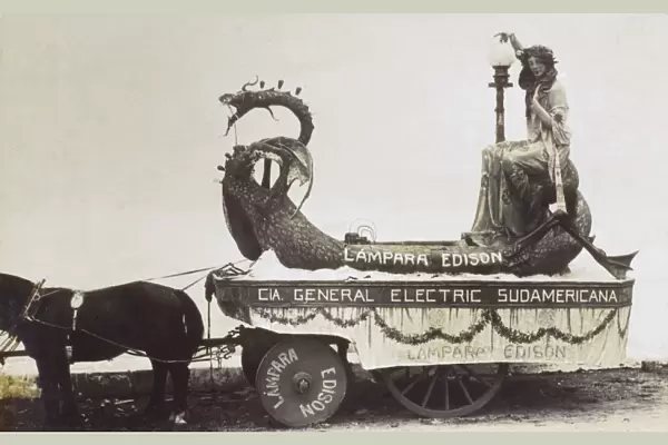 Uruguay - Float for the Edison Electric Company