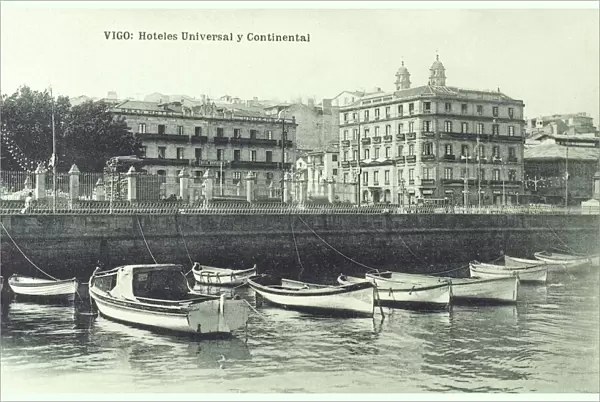 Spain - Vigo - The Universal Hotel and Continental Hotel