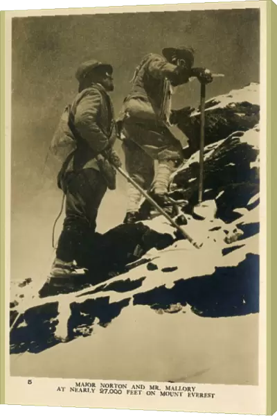 1922 British Mt Everest Expedition - Norton and Mallory