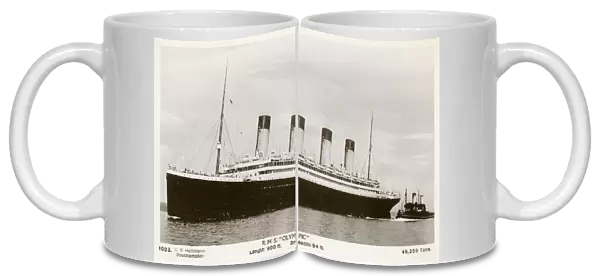 The RMS Olympic - White Star Line