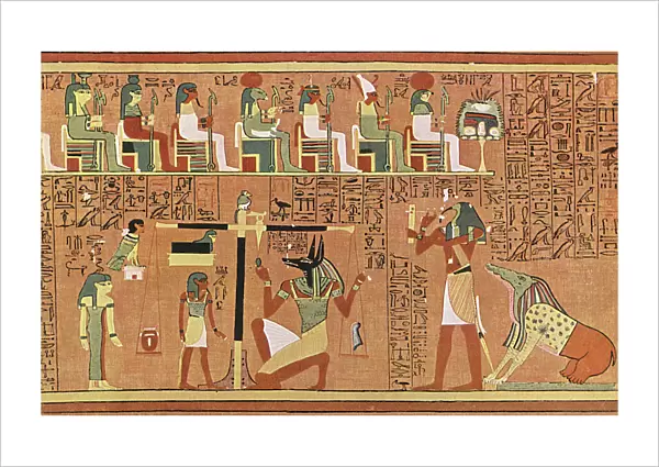 Papyrus of Ani (Book of the Dead) - The Judgement