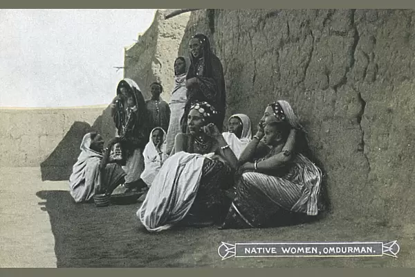 Sudan - Native Women, Omdurman
