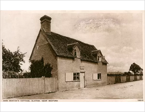 John Bunyans Cottage - Birthplace at Elstow, Bedfordshire